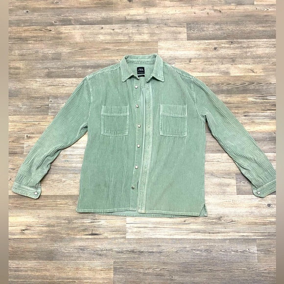 Zara Men’s Green Jacket - Picture 1 of 4